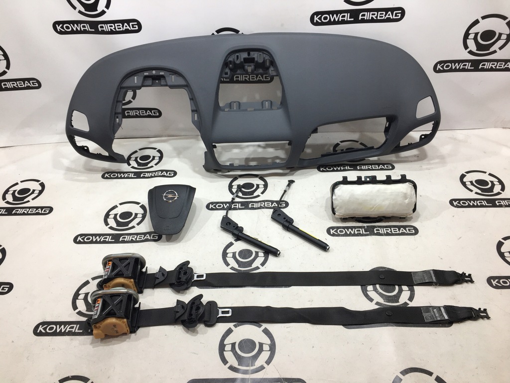 фото №1, Opel mokka приборная панель консоль подушка безопасности подушки безопасности ремни