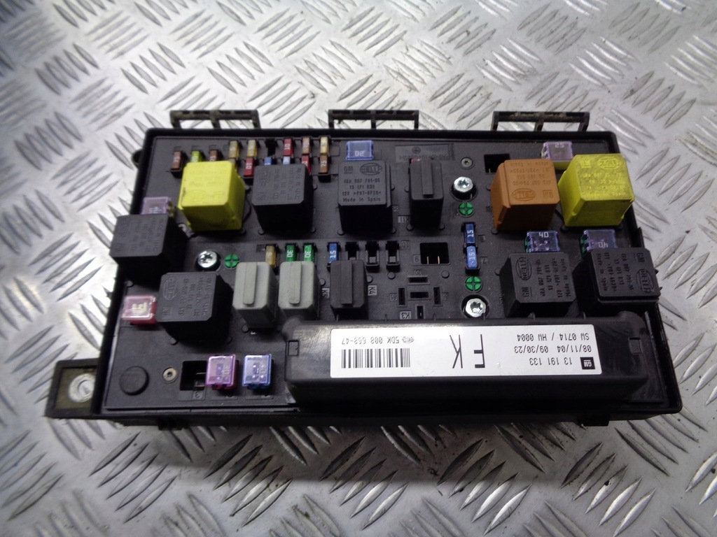 фото №1, Коробка модуль bsi opel astra h 13191133