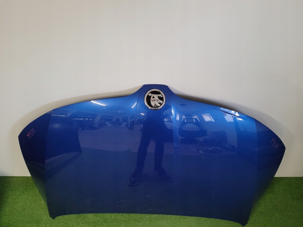 фото №3, Skoda rapid 5j 5ja капот крышка двигателя