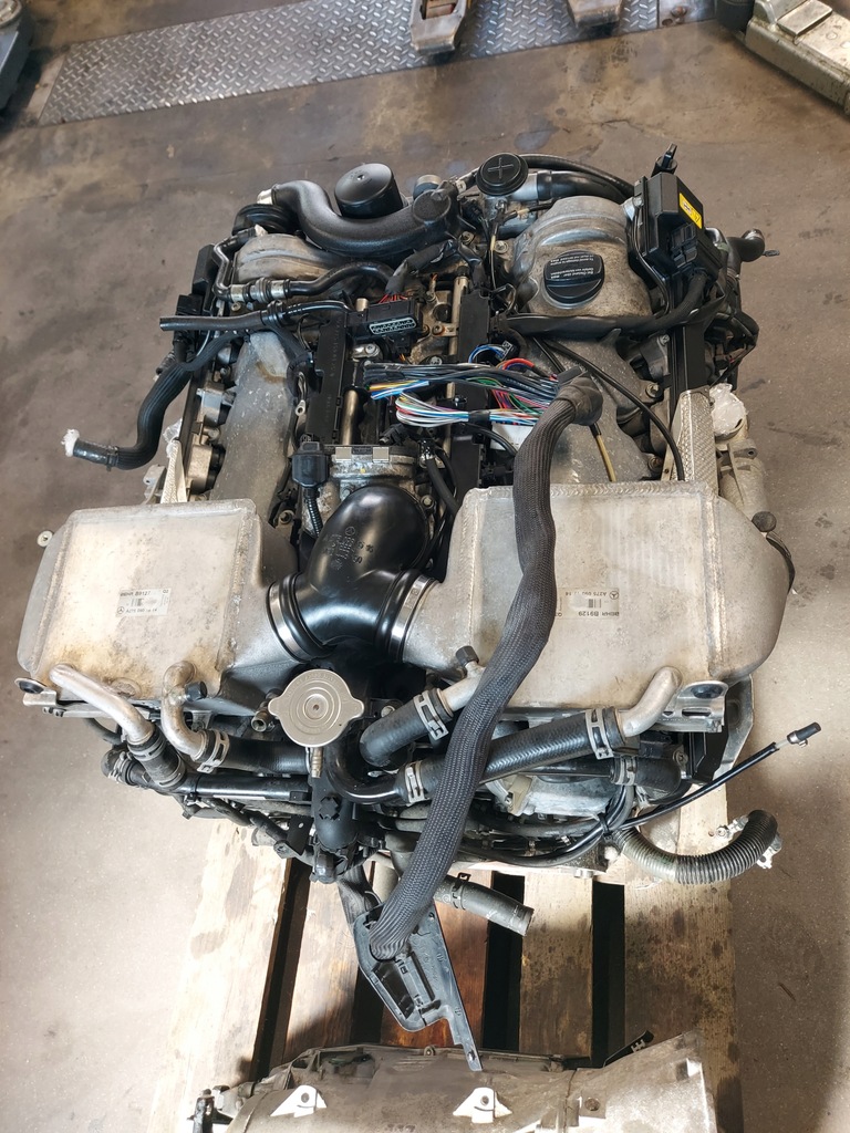 фото №10, Двигун mercedes sl 600 cls 5.5 v12 kompletny kod 275