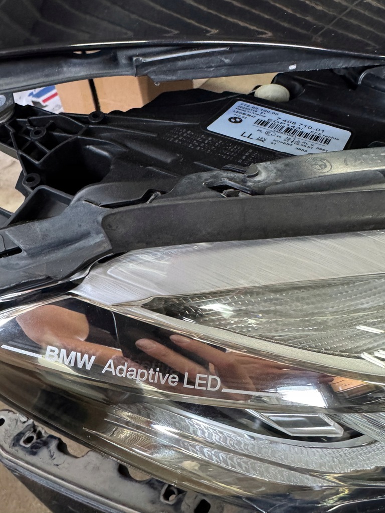 фото №10, Kompletny перед бампер капот крылья радиатор bmw 7 seria g11 g12 m