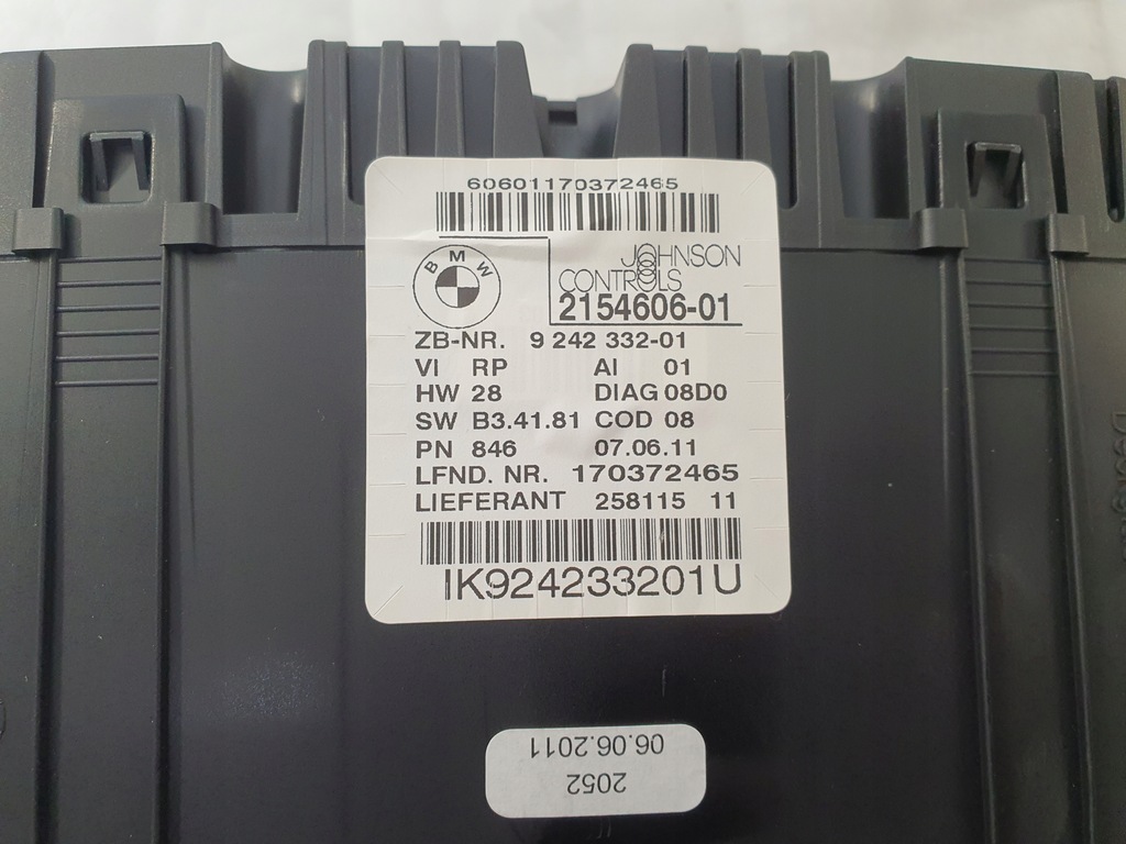 фото №7, Лічильник приладова панель прилади bmw 1 e82 e87 2154606-01 9242332