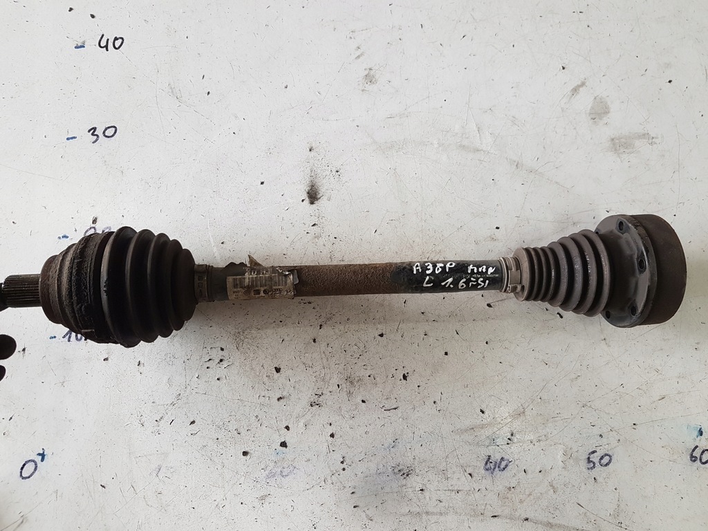 фото №1, Audi a3 8p 03-07r 1.6 fsi blf привідний вал ліва перед