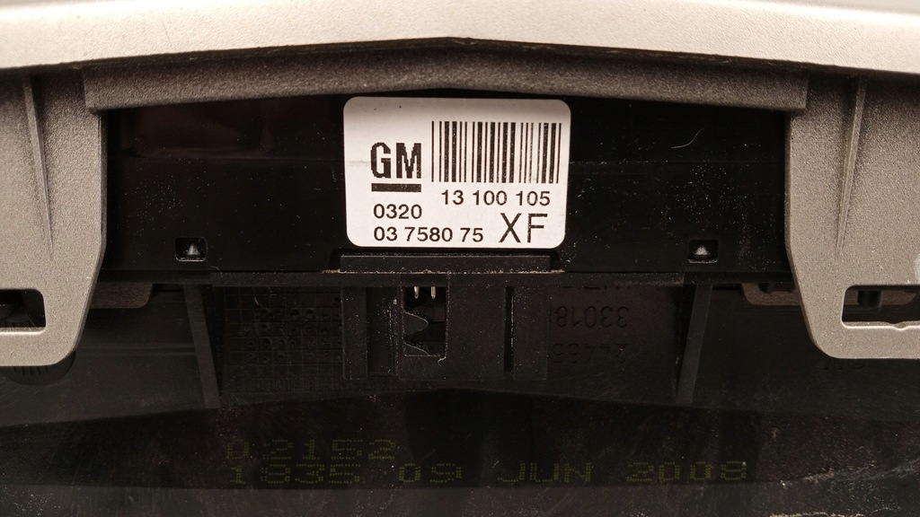 фото №9, Панель регулювання обдув кондиціонера opel vectra c lift