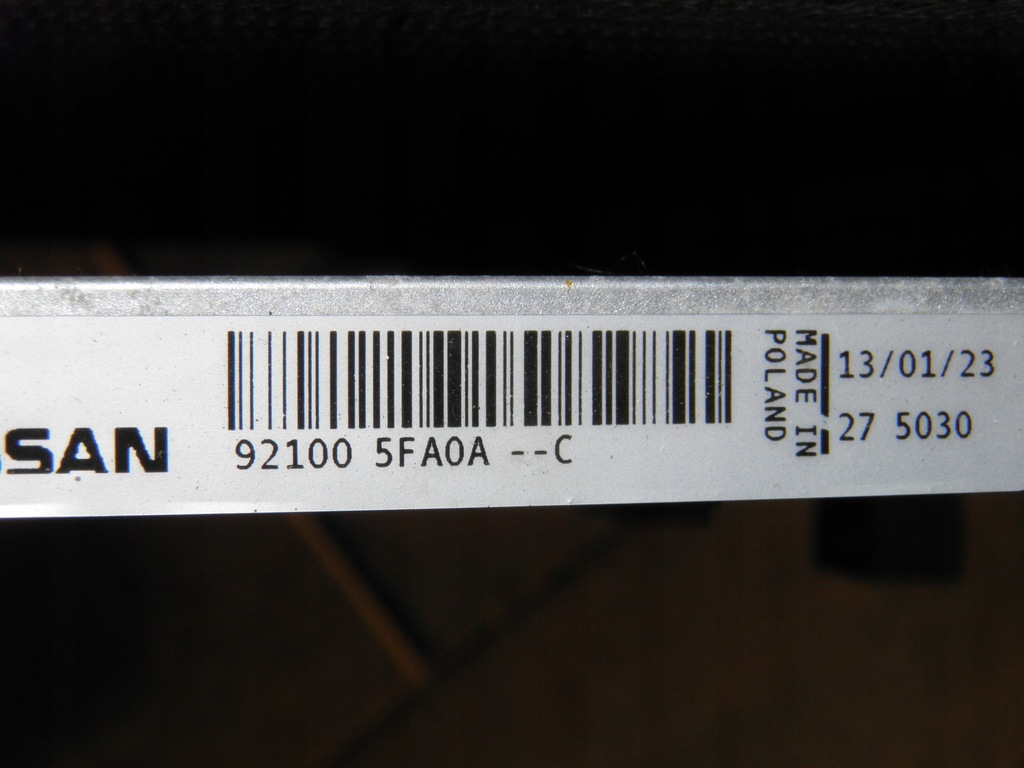 фото №5, Комплект радіатор dacia renault 921005fa0a 214107347r