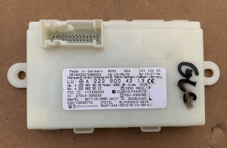 фото №1, Модуль блок управления keyless mercedes a2229004213