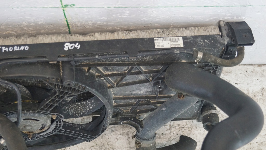 фото №10, Bipper nemo fiorino радиатор вентилятор