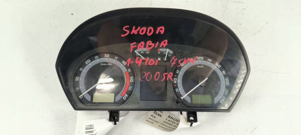 фото №1, Лічильник приладова панель 6y0920861e skoda fabia