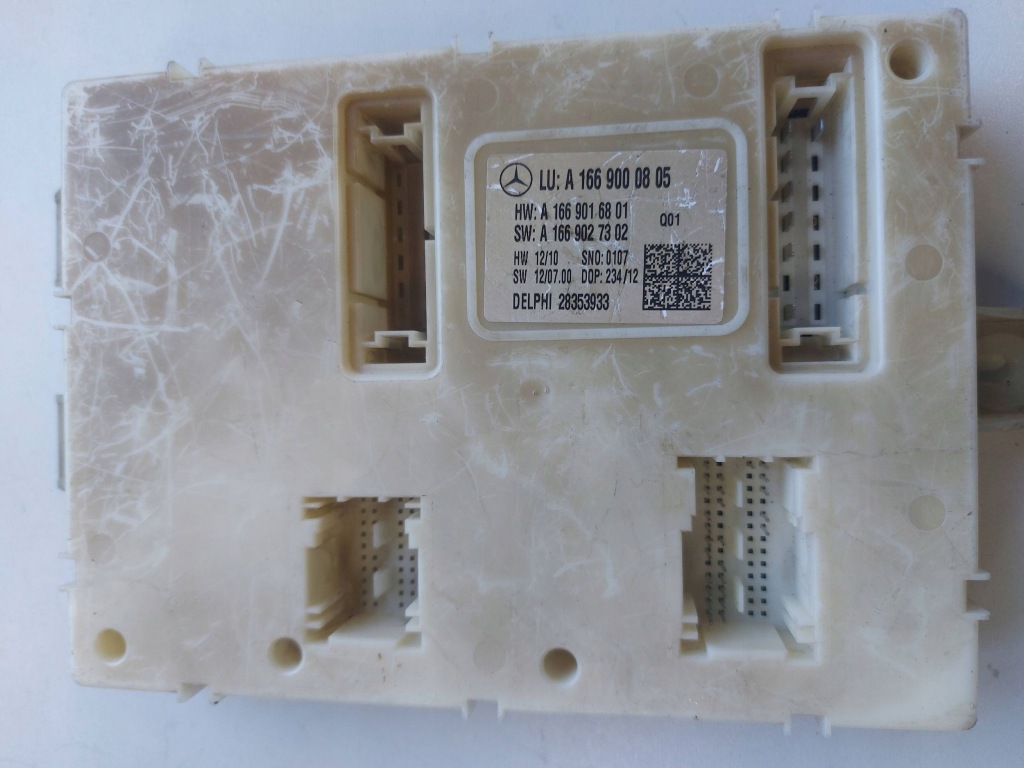 фото №1, Модуль блок управления комфорта sam mercedes ml w166 a1669000805