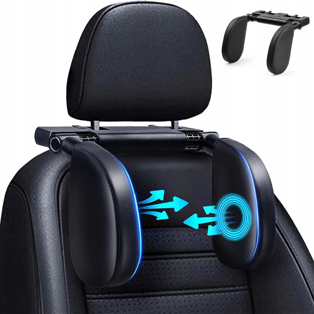 фото №16, Підголівник комфорт спинка голови подушка дорожній do автомобіля регульована