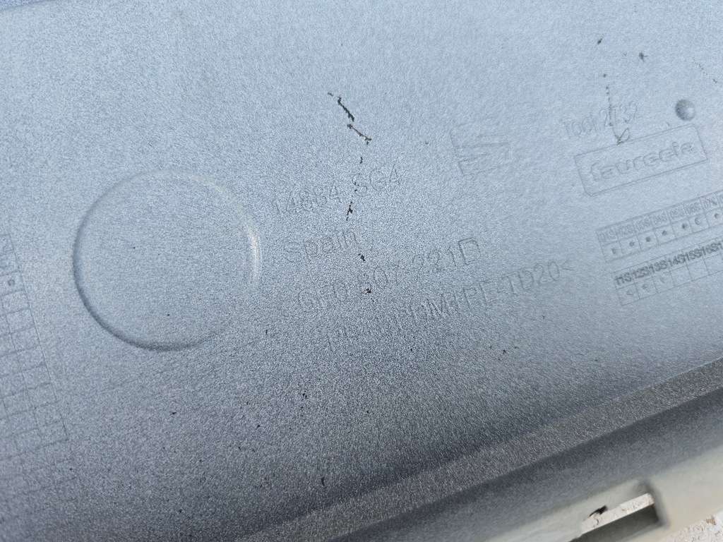 фото №8, Seat ibiza v 6f 17- бампер перед передній 6f0807221d