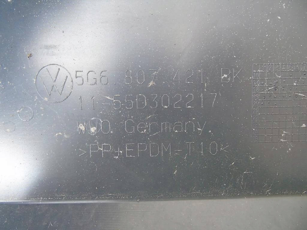 Бампер задняя задний vw golf 7 vii lift r line 5g6 с Разборки