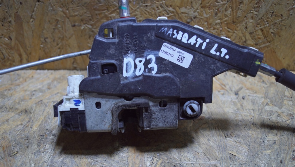 Замок двері лівий задній maserati qp 68195791aa Оригінал
