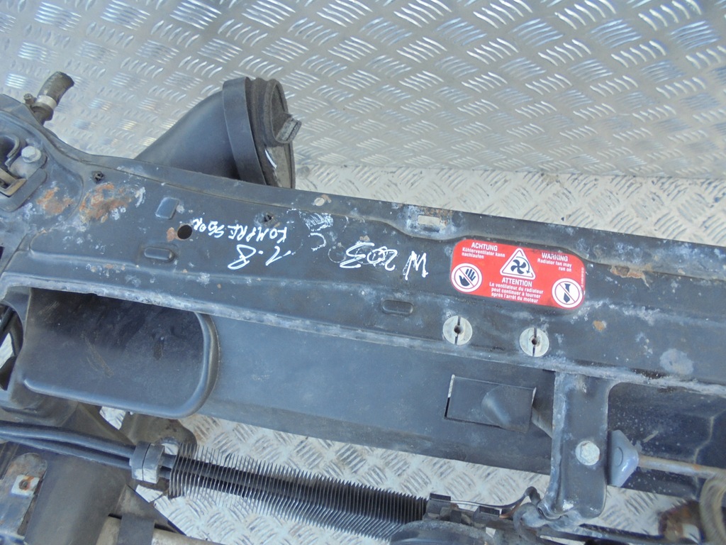 фото №6, Pas передний усилитель балка mercedes w203