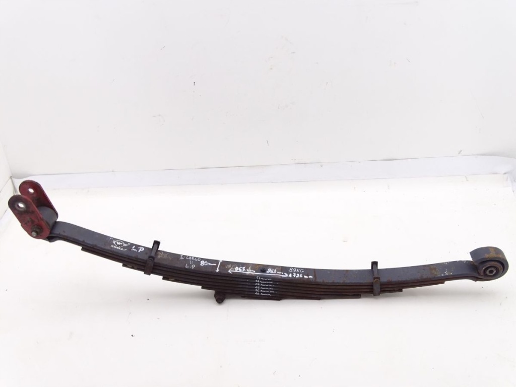 фото №1, Iveco eurocargo 02-15 рессора перед 6 щетка 8 cm