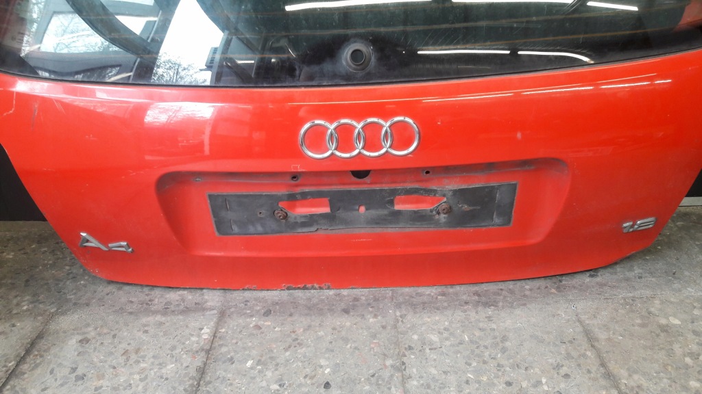 фото №7, Кришка багажника багажника audi a4 b5 kombi червоний