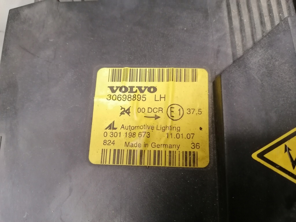 фото №6, Лампа перед левая ксенон volvo s40 ii v50 04-07