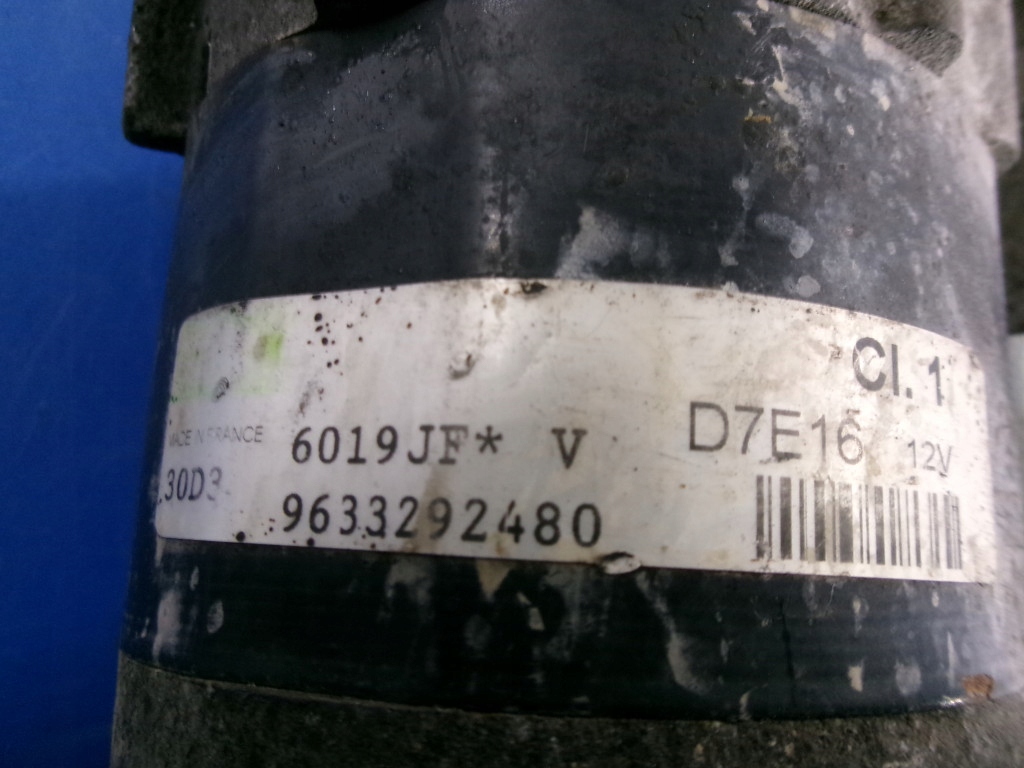 Citroen c3 1.1 hfx стартер 9633292480 valeo перевірений в Україні