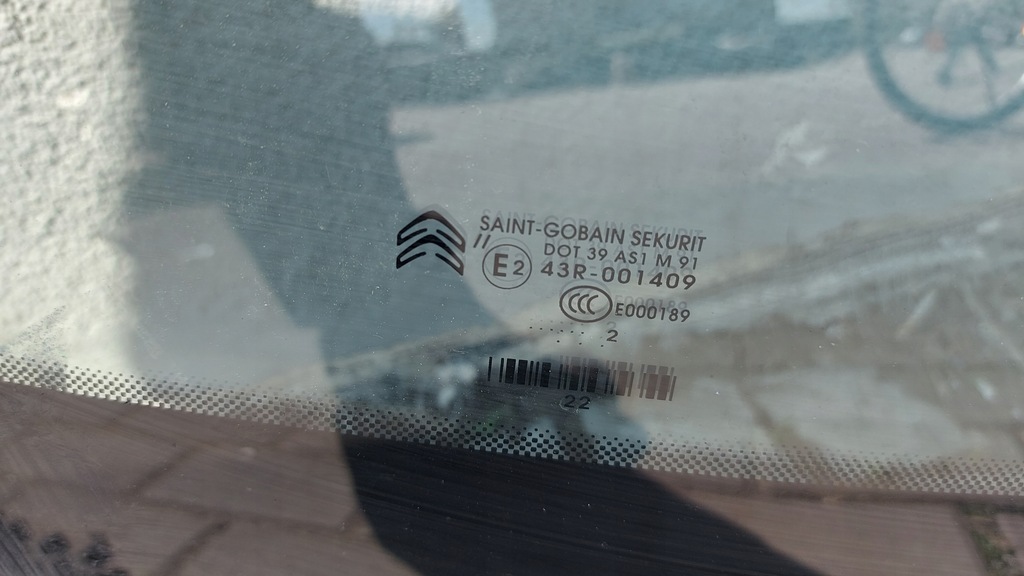 фото №5, Citroen c4 ii b7 стекло лобовое передняя оригинал