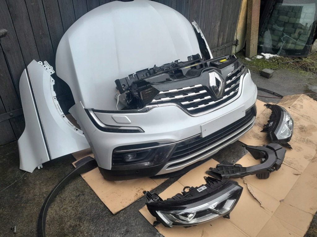 фото №6, Бампер капот перед kompletny renault koleos ii lift 1.7dci teqxd