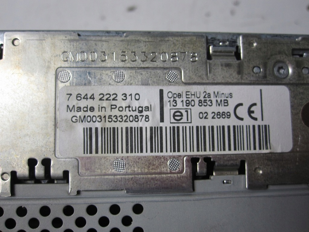 фото №8, Радіопрогравач opel vectra c opel corsa c