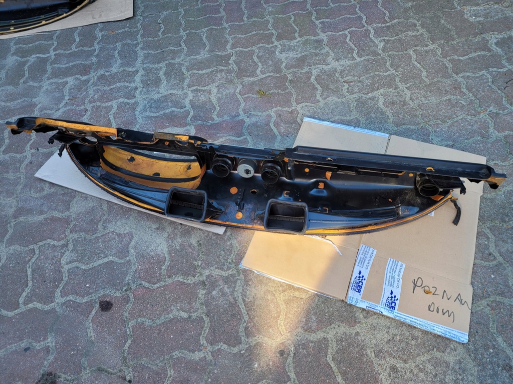 фото №5, Панель приладів приладова mercedes 107 r107 czarna панель приладів