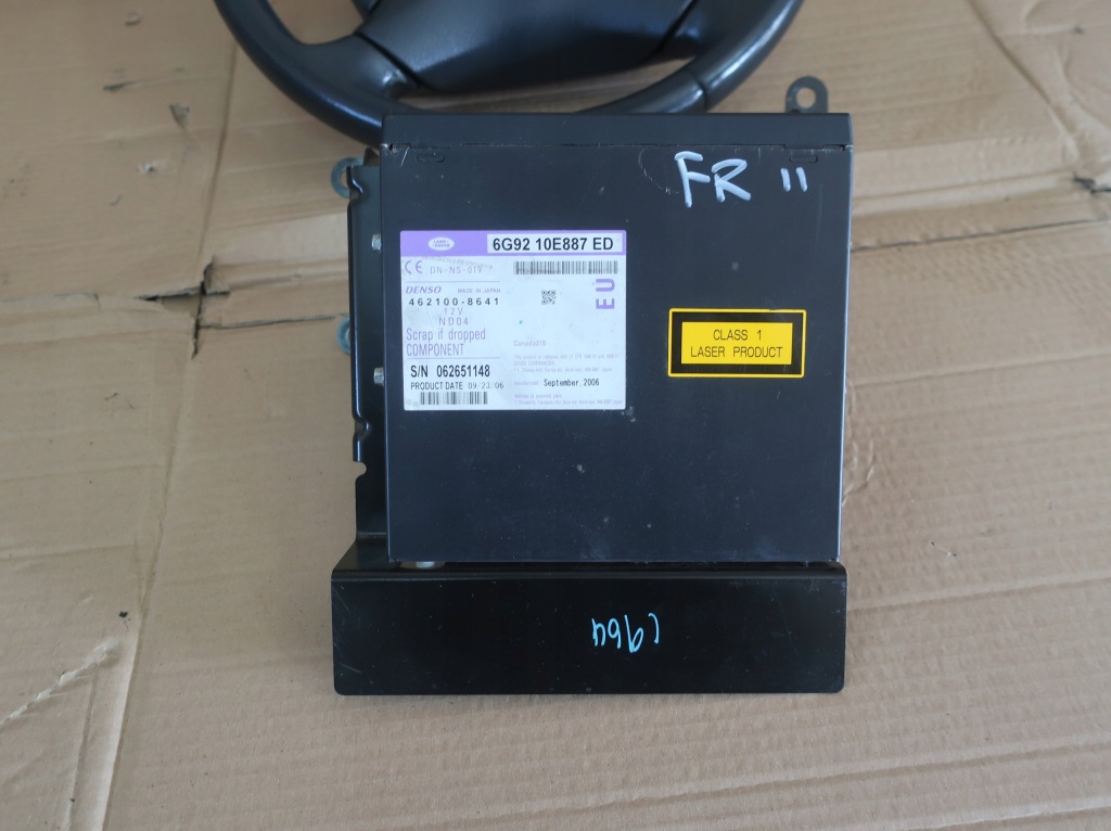 фото №1, Land rover freelander ii 2 считыватель дисков навигации 06-