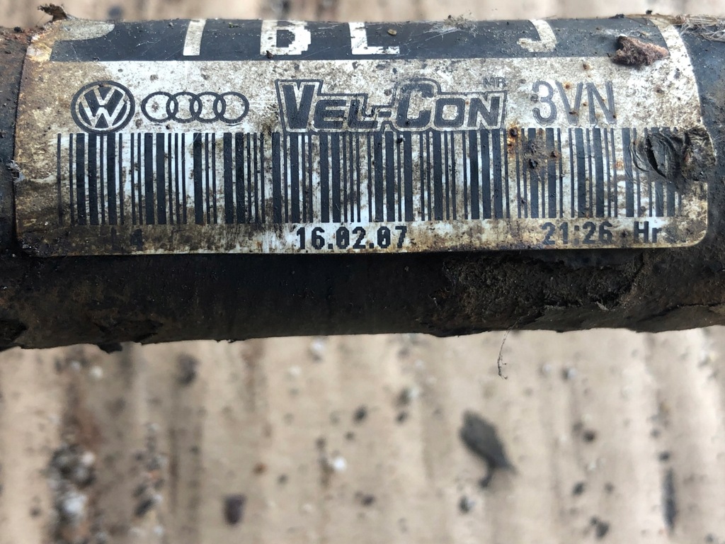 фото №6, Приводной вал левая vw skoda audi 1k0407271bl