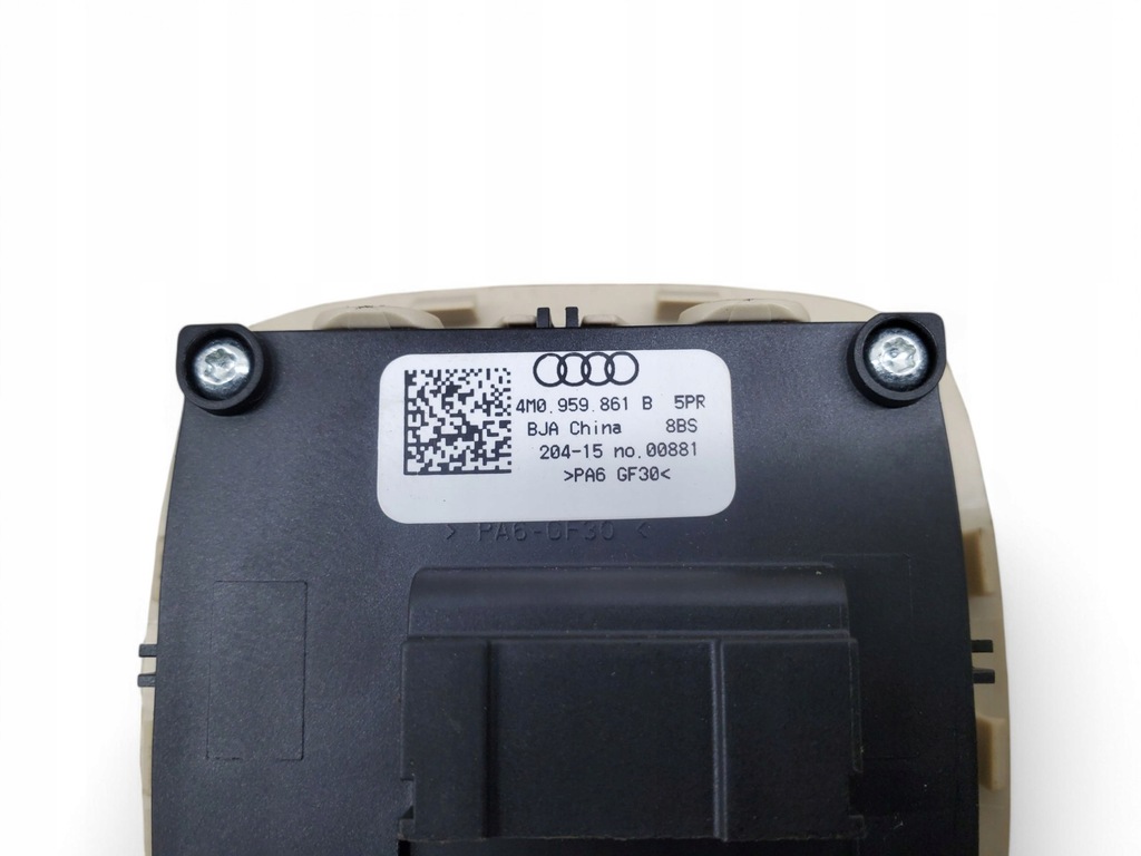 фото №6, Audi q7 4m 4m0959861b панели управление, переключатели