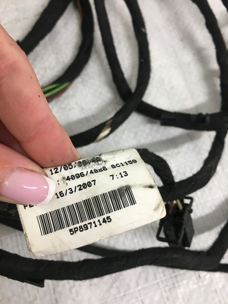 фото №13, Электропроводка жгут крышки seat altea xl kpl. oryg 5p8971147 5p8971145