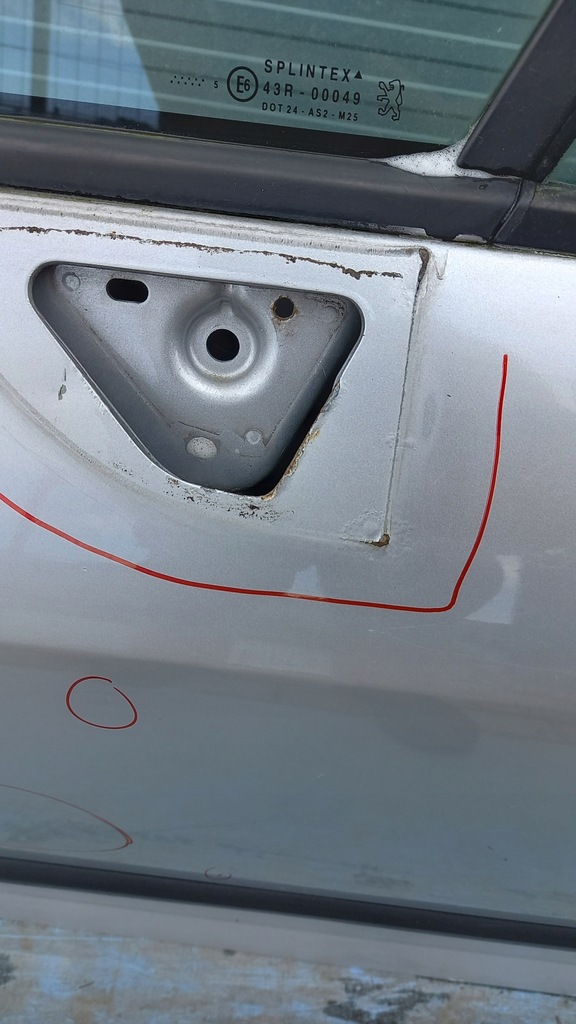 фото №5, Двері перед передні ліва peugeot 407 05r