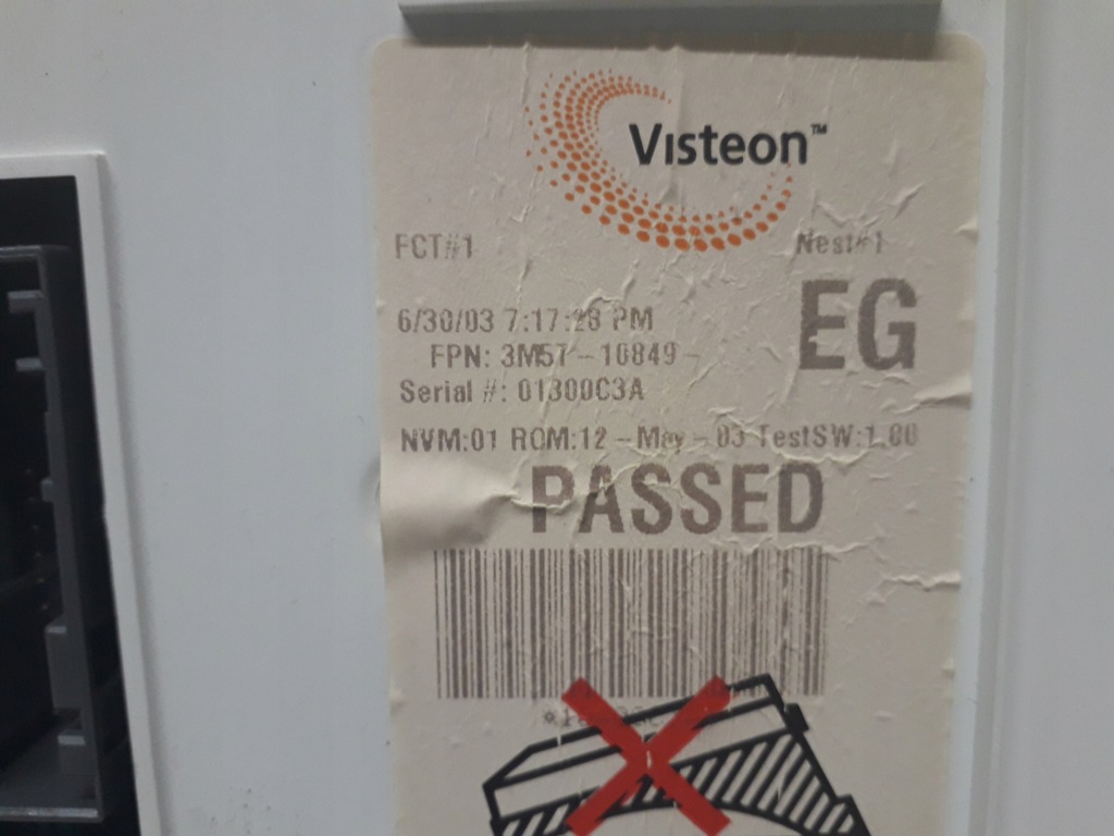 фото №13, Ford c-max 1 i 03-10 1.8 b набор стартовый иммобилайзер блок управления 3m5112a650gc