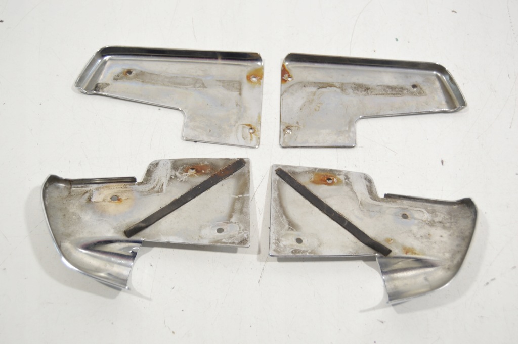 Хром захист двері крила mercedes w124 кабріолет  комплект Ціна