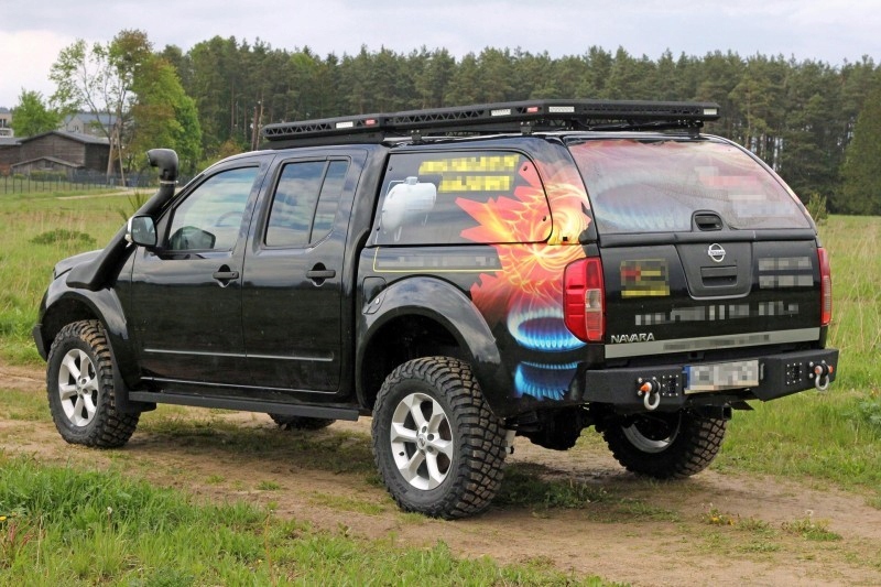 фото №11, Бампер задний стальной nissan navara d40 2005-2014 more 4x4
