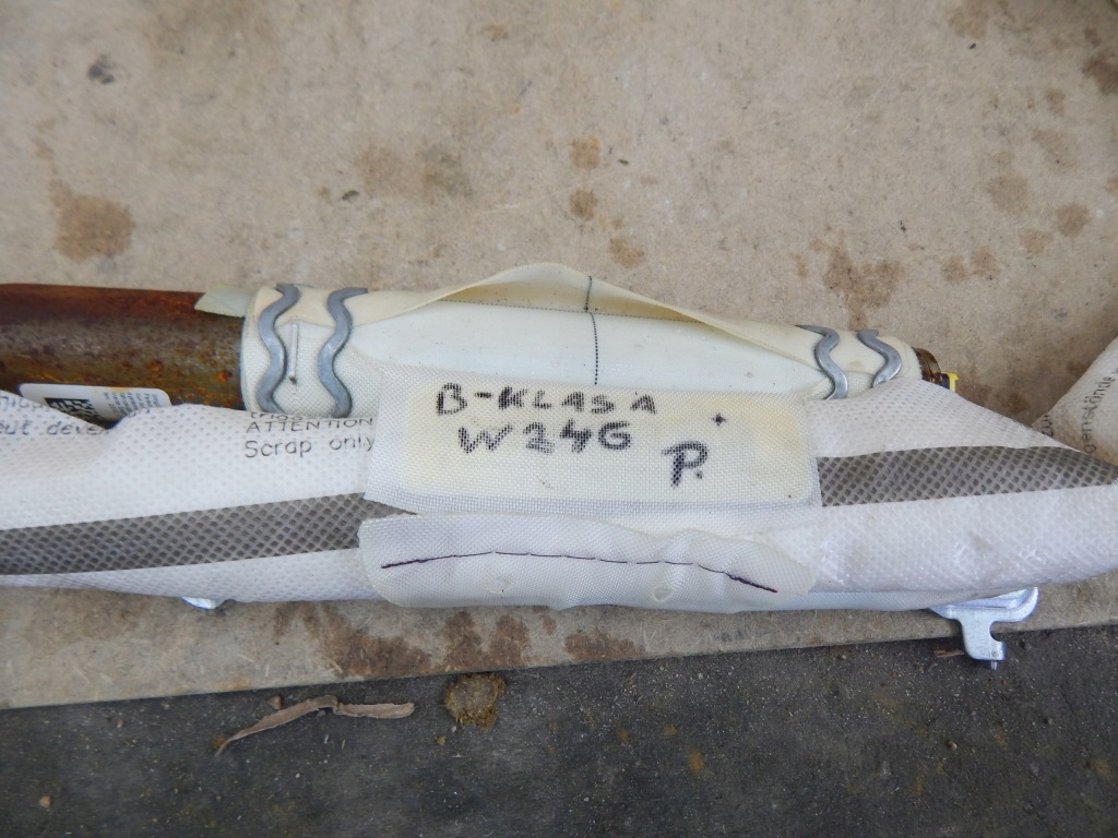 фото №12, Шторка безопасности воздушная левая подушка подушка безопасности левый mercedes b-klasa w246 org.