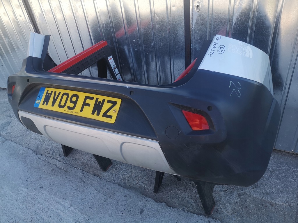 фото №8, Бампер задня seat altea xl freetrack pdc pod датчики