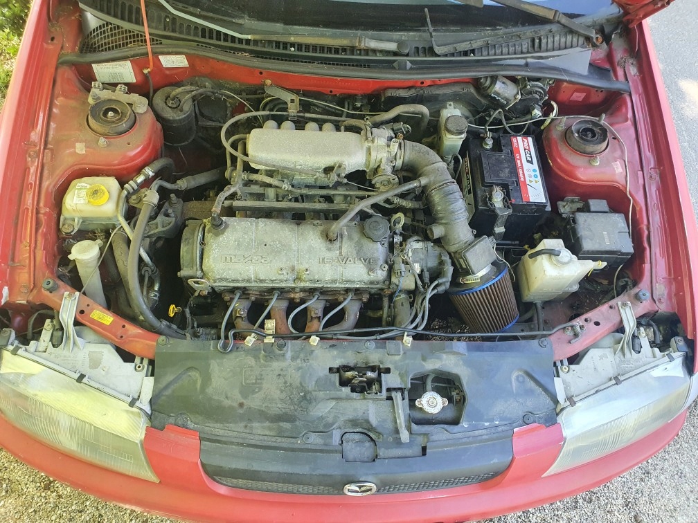 фото №7, Панель керування обдув mazda 323 chb 98