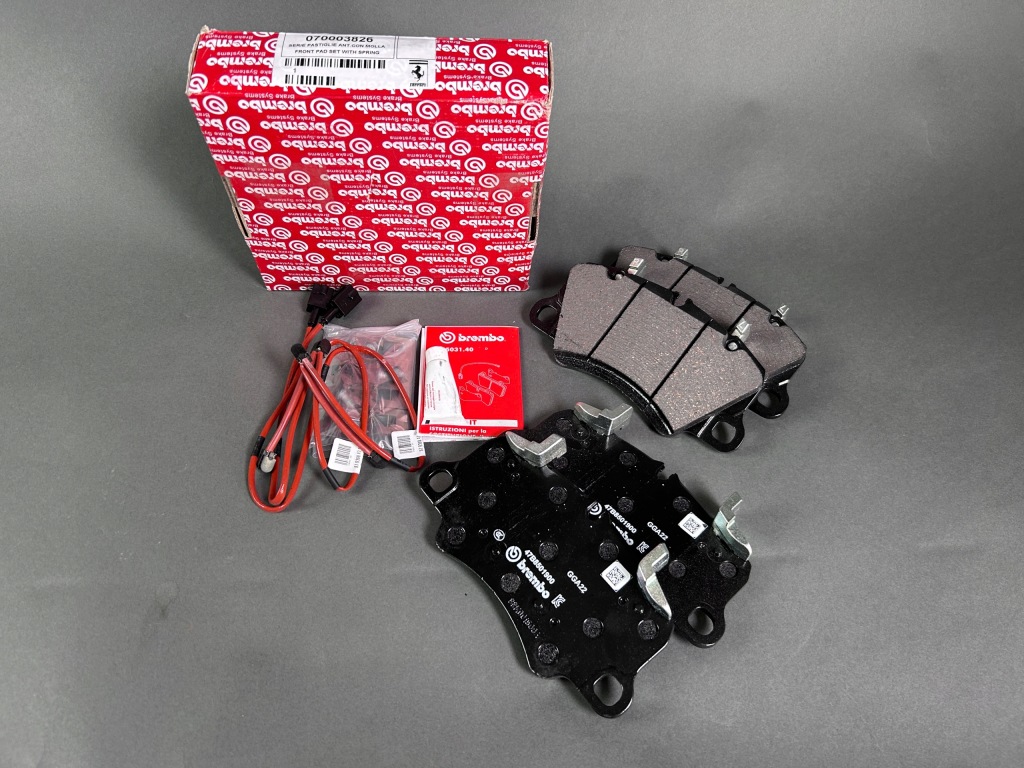 фото №1, Тормозные колодки тормозные перед ferrari 488 gtb spider f8