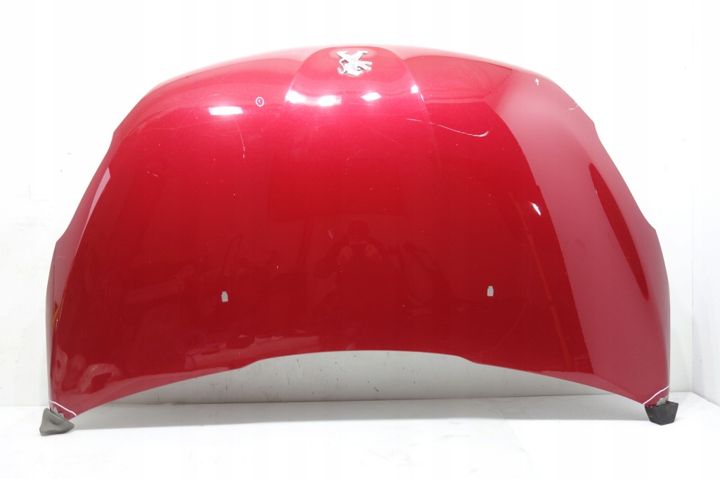 фото №1, Капот peugeot 208 12-15 przed liftem czerwona
