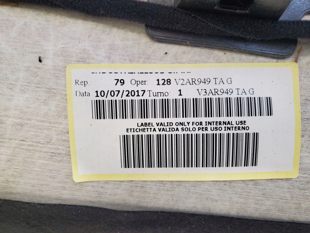 фото №12, Alfa romeo stelvio 01561298710e стельовий