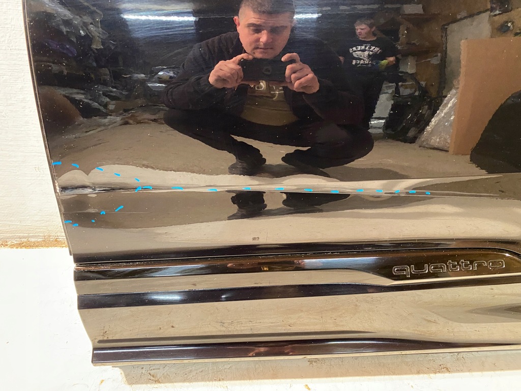 фото №7, Audi q7 4m0 дверь левый задняя задние левая