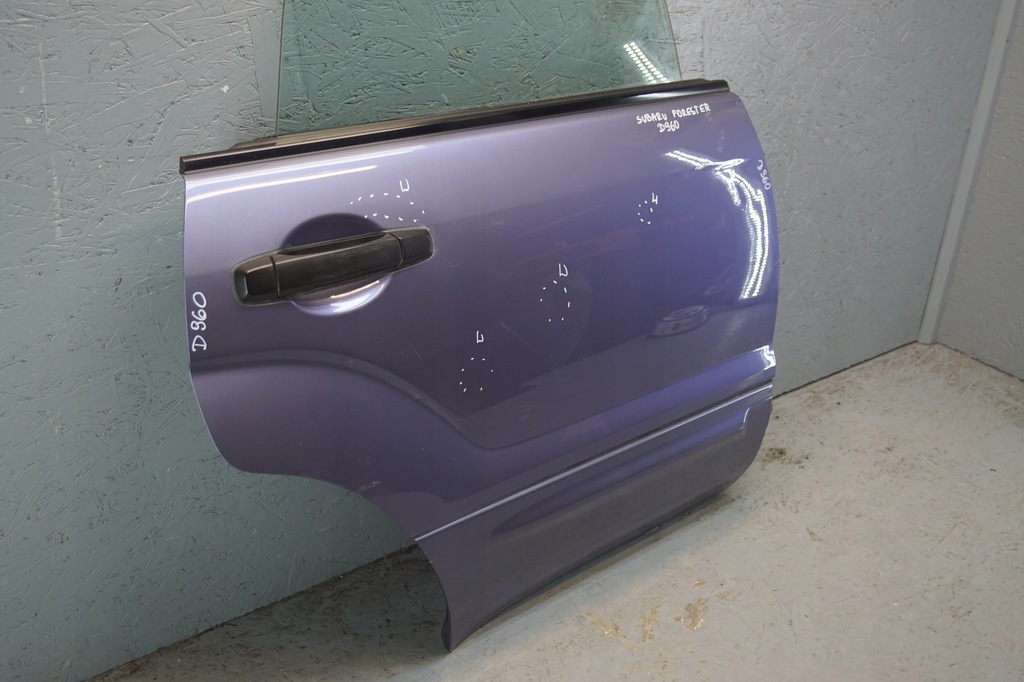 фото №8, Дверь правый задняя subaru forester ii