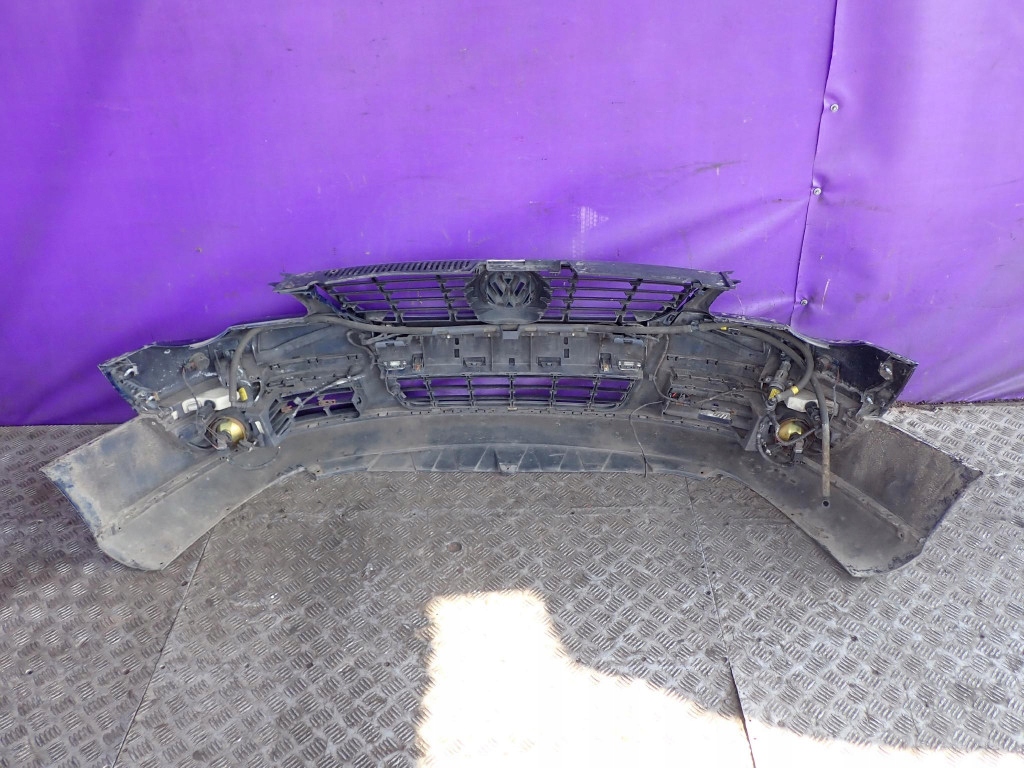 Vw passat b6 05-10 бампер перед передний ксенон pdc решётка  комплект Недорого