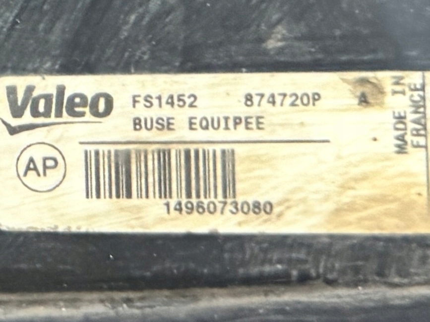 Fiat scudo peugeot expert jumpy 95-06r вентилятор радиатора 1496073080 с Разборки