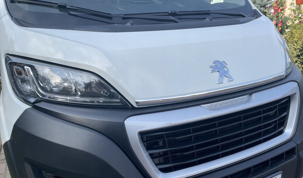 фото №13, Peugeot boxer - молдинг хром капот перед