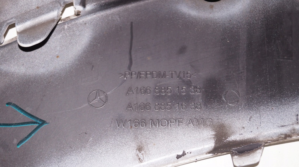 Mercedes gle 166 amg 15-19 бампер передній перед y66 Доставка