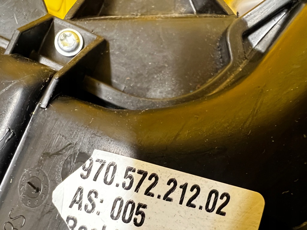 фото №6, Решётка обдув впуск канал воздуха перед правый porsche panamera 970 i lift