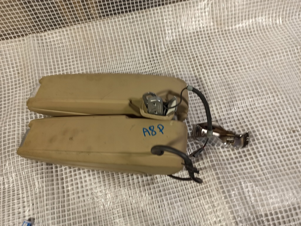 фото №8, Audi a8 d3 4e0 підлокітник бардачок середній світла шкіра шкіряний torrone