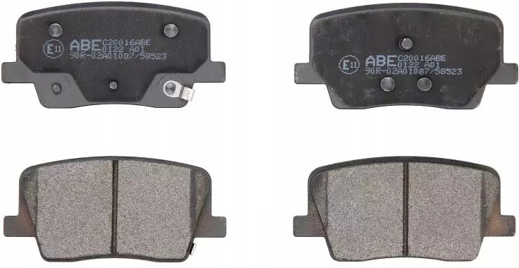 фото №1, Abe тормозные колодки тормозные c20016abe