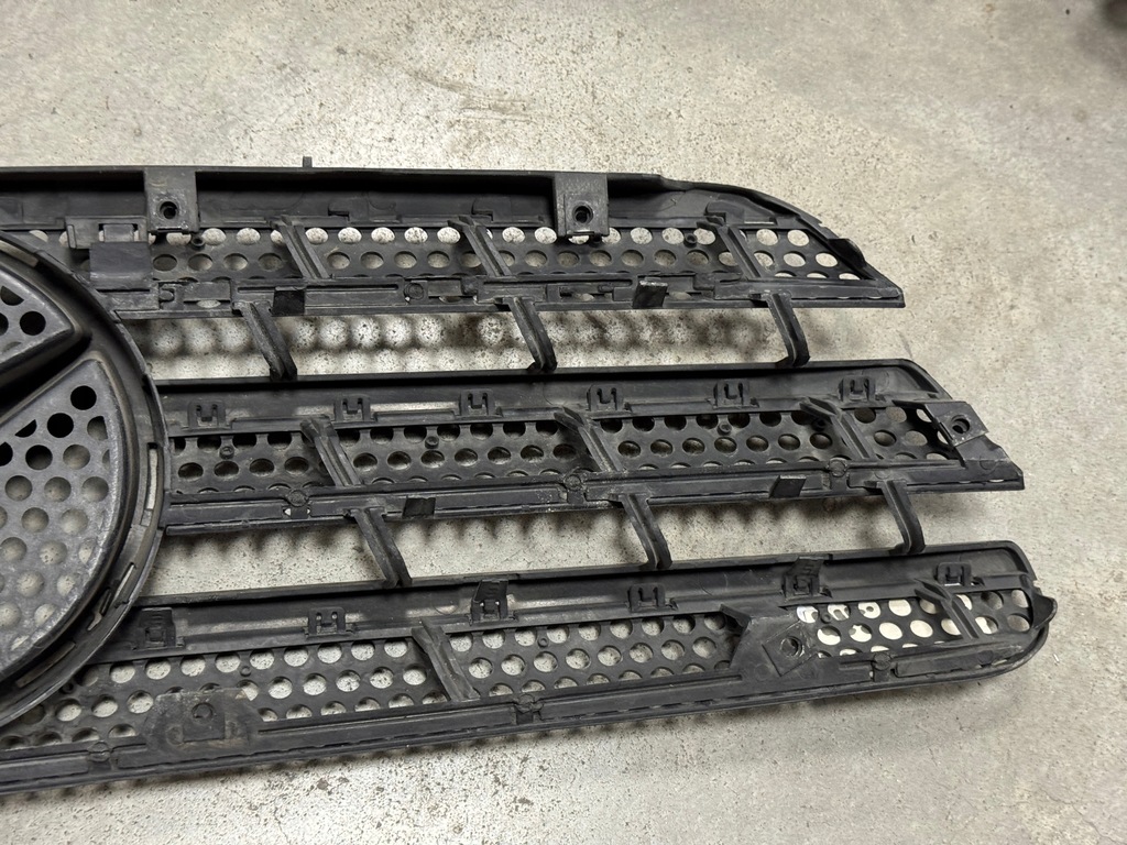 фото №9, Mercedes ml w163 1638800185 оригинальный номер решётка радиатора решётка радиатора бампера передний